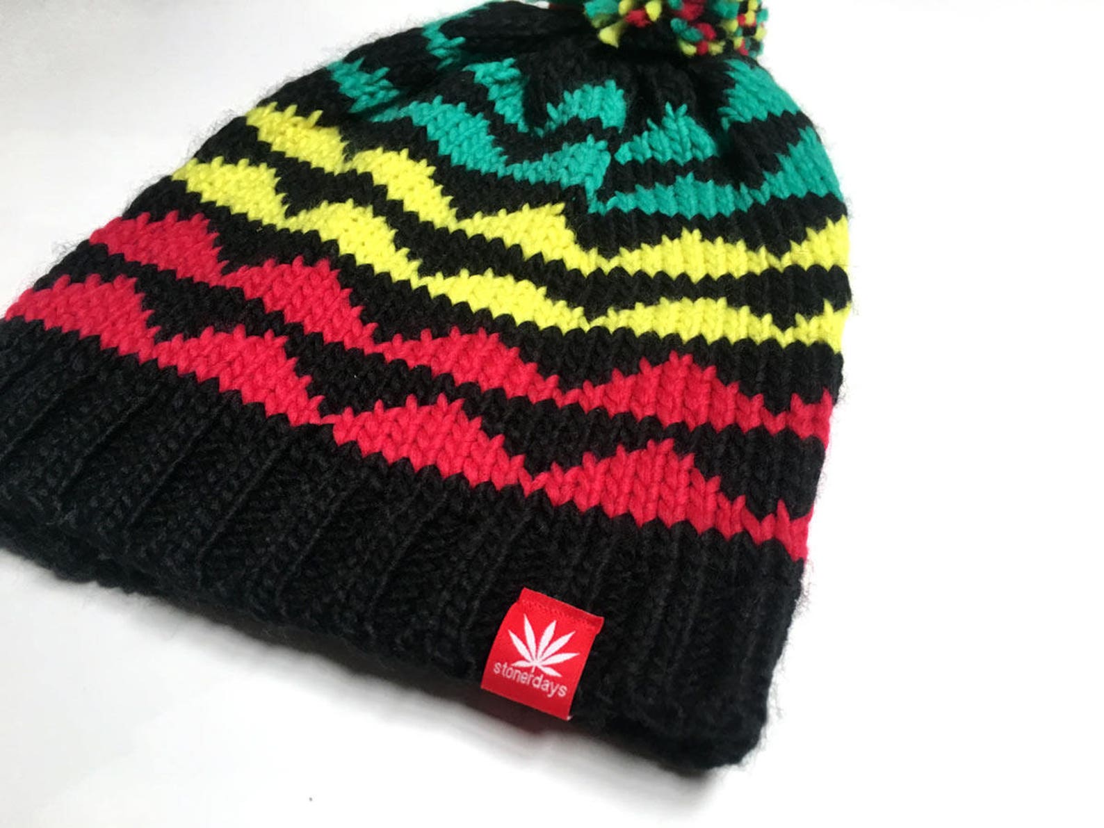 Rasta Beanie Knitting Pattern Mikes Natura