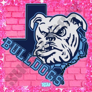 Sweeny Bulldogs *Texas Series* School Spirit DIGITAL PNG