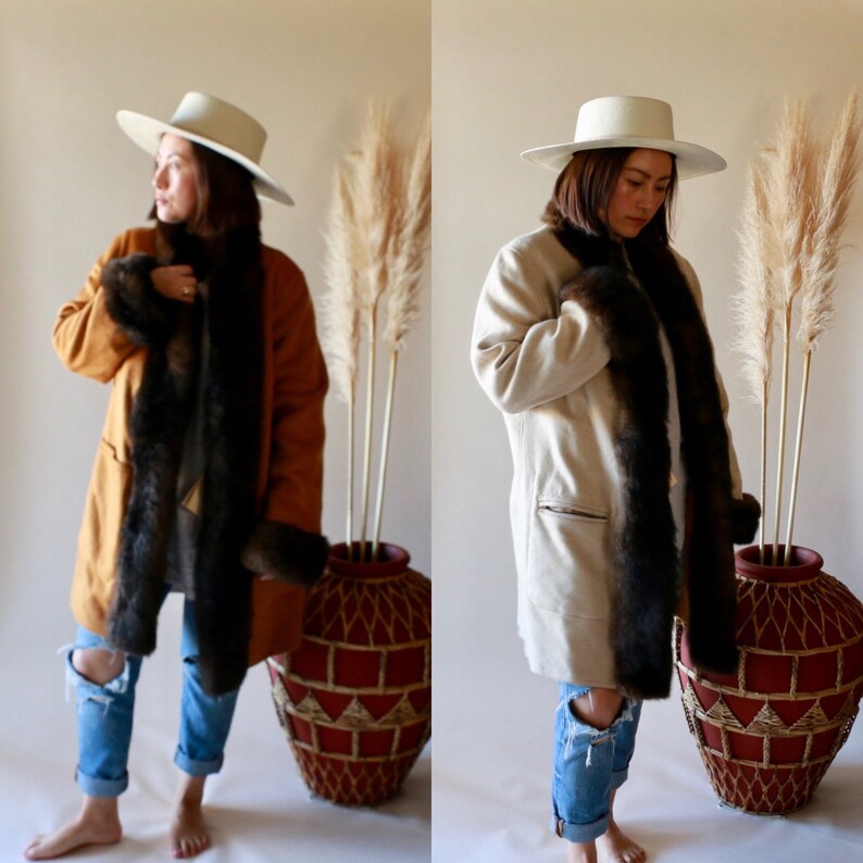 Andrew Marc Genuine 100 New Zealand Black Opossum Fur Coat Liner Vest Sz L A Dunedin Furrier Transforms Pelts Into