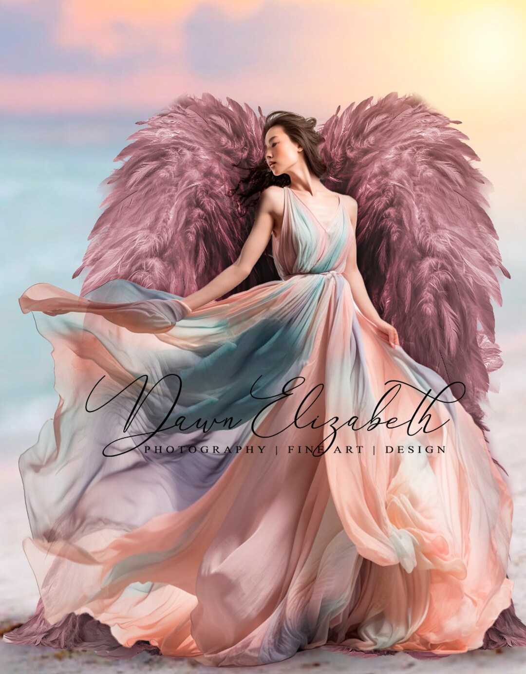 Ostrich Feather Wings Digital Overlays for Photoshop - Etsy