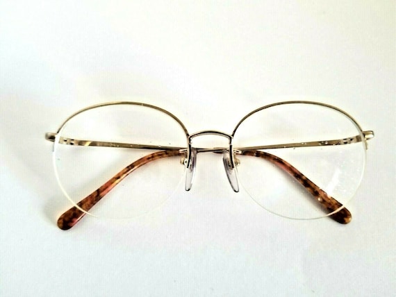Vintage Kenzo Eyeglass Frames KE-1880 Floral Half Rim… - Gem