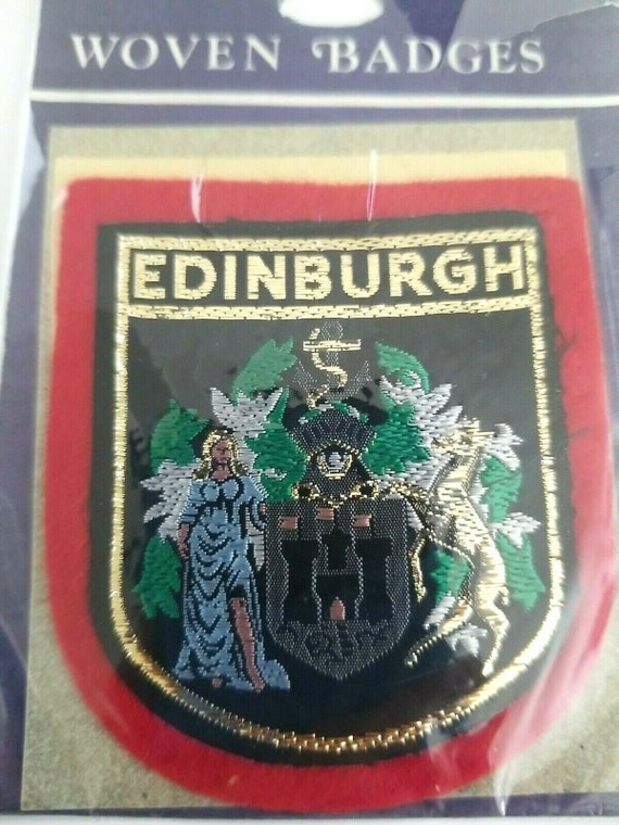 Edinburgh Scotland Souvenir Patch 