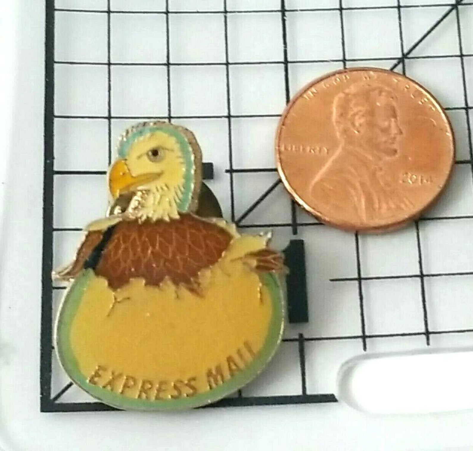 USPS Express Mail Hatching Eagle Pin American Bald Eagle Baby | Etsy