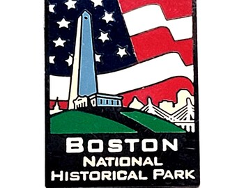 Pin de recuerdo del Monumento a Bunker Hill del Parque Histórico Nacional de Boston (NPS)