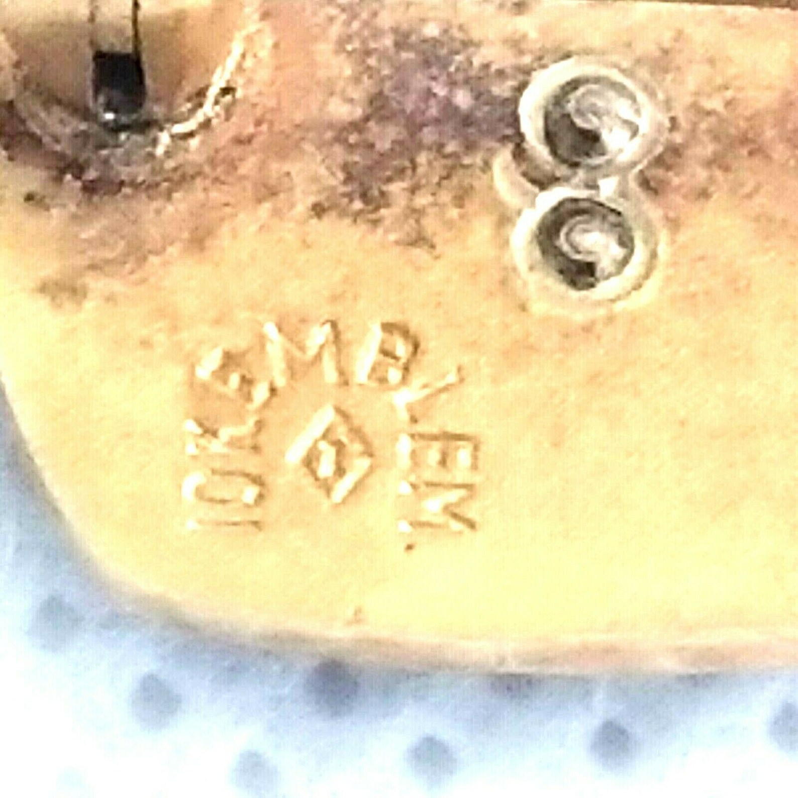 GTE General System Telephone10K Gold Enamel Employee Service Etsy