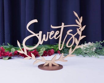 Sweets Table Sign | Wreath Sign