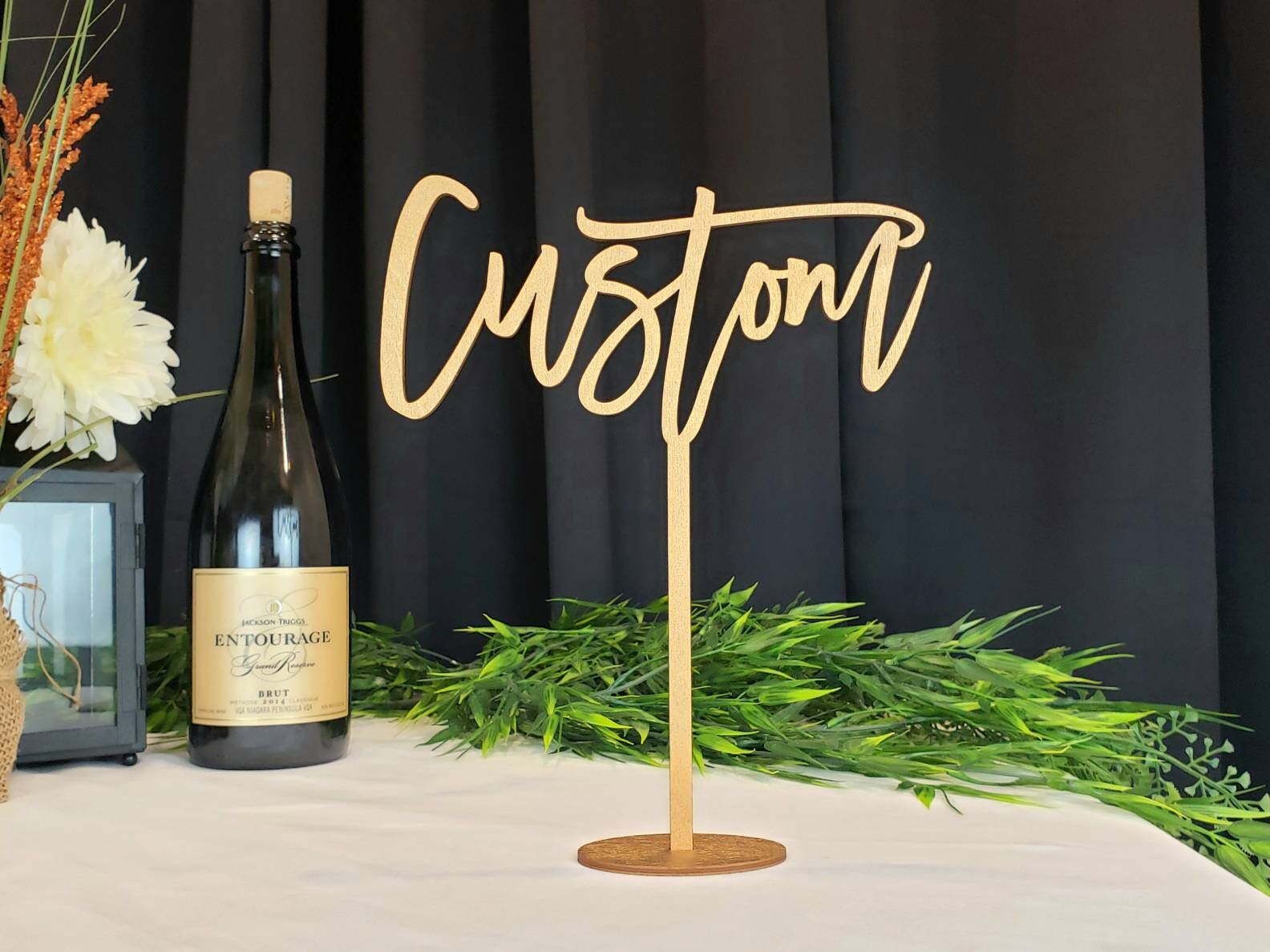 Custom Table Sign Personalized Table Sign | Etsy