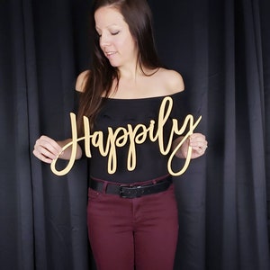 Happily Ever After Wall Sign 3 Piece Set image 3