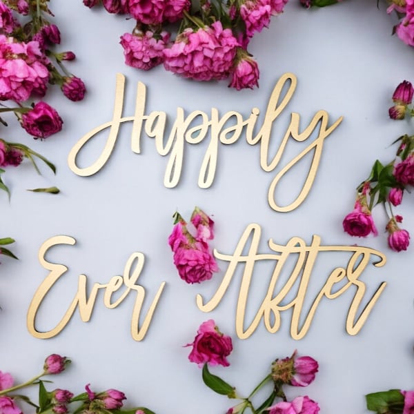 Happily Ever After Sign - Etsy