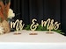 Mr & Mrs Sign for Head Table | Set of 3 Signs | Mr and Mrs Sign | Wedding Signs