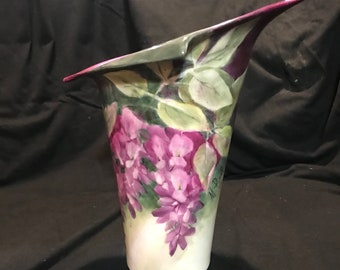 Glycine; Vase; Pourpre