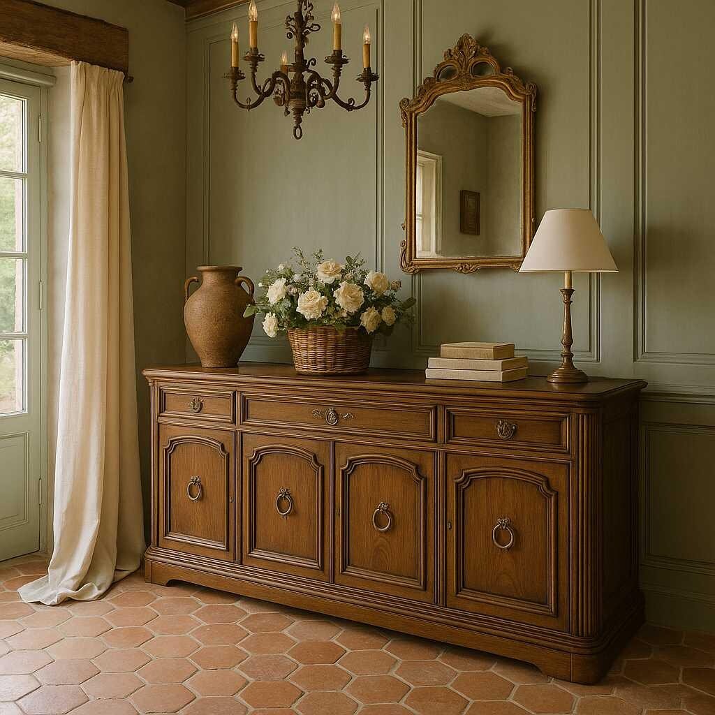 Henredon Console - Etsy