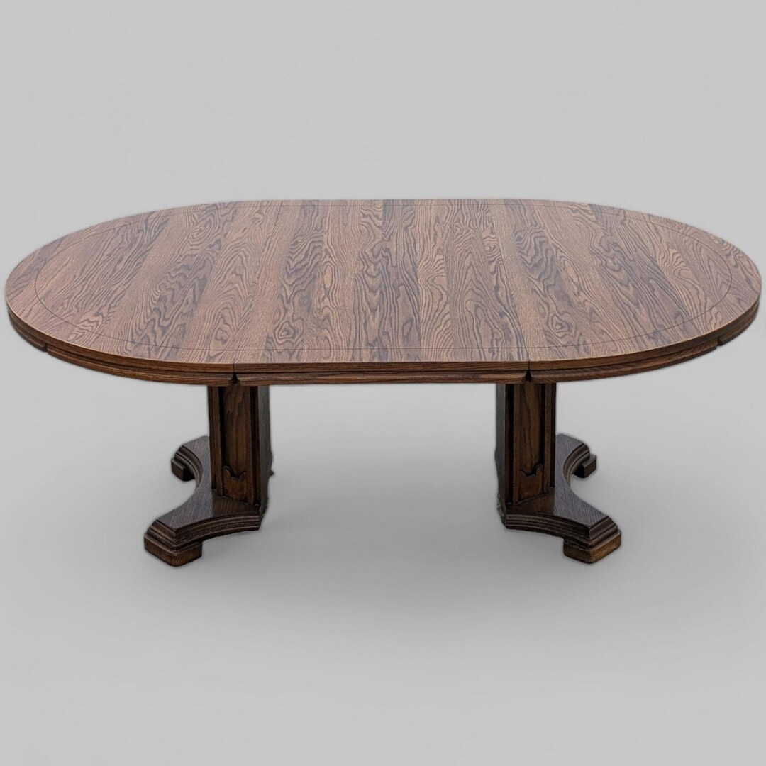 Oak Card Table Vintage Oak Card Table - Etsy