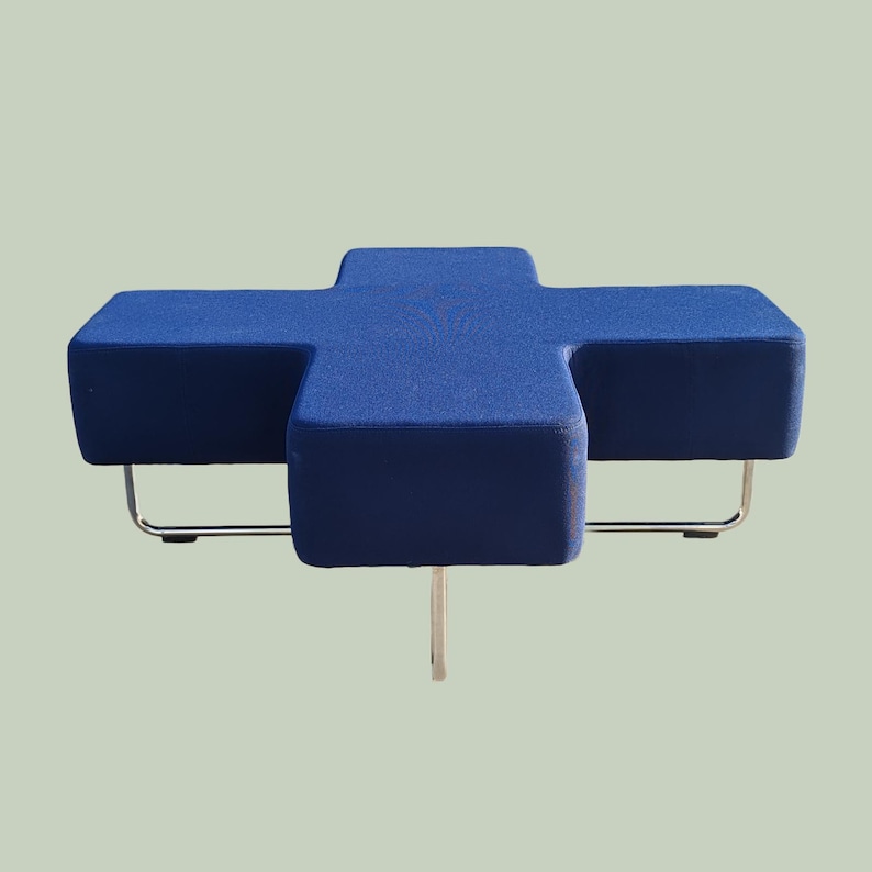 Modular Bench Seating Examples Bench, Modular Seating by Allermuir, Cross Shape, Modern, Commercial ...