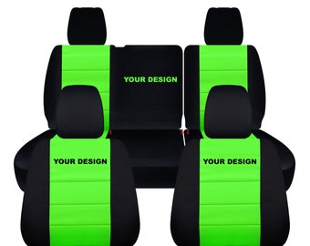 Green jeep seat hot sale covers