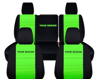 Fit: 13-17 Jeep Wrangler JK complete Seat Cover Set Made by - Etsy