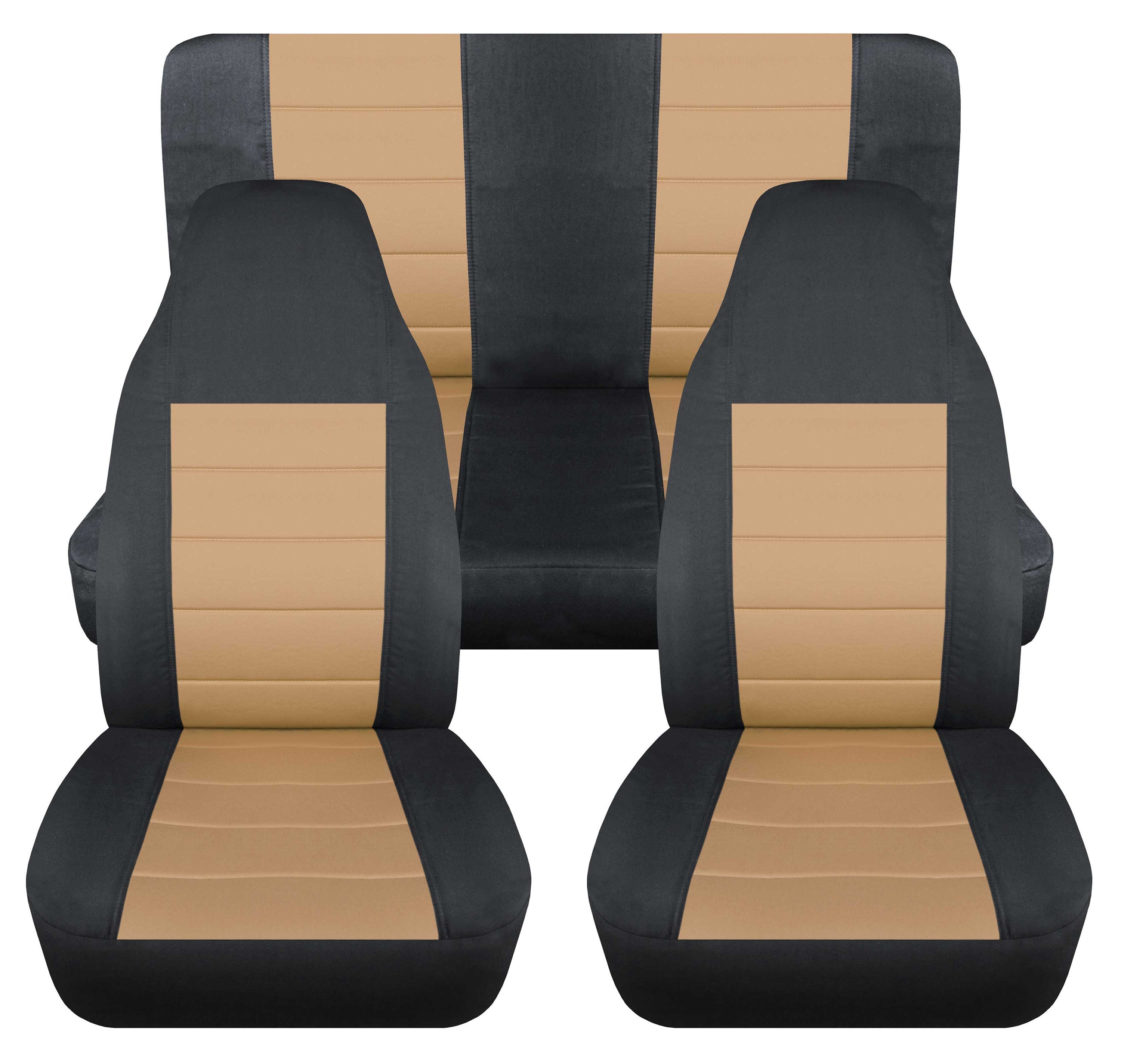 Fit: 87-95 Jeep Wrangler YJ complete Seat Cover Set Made by - Etsy