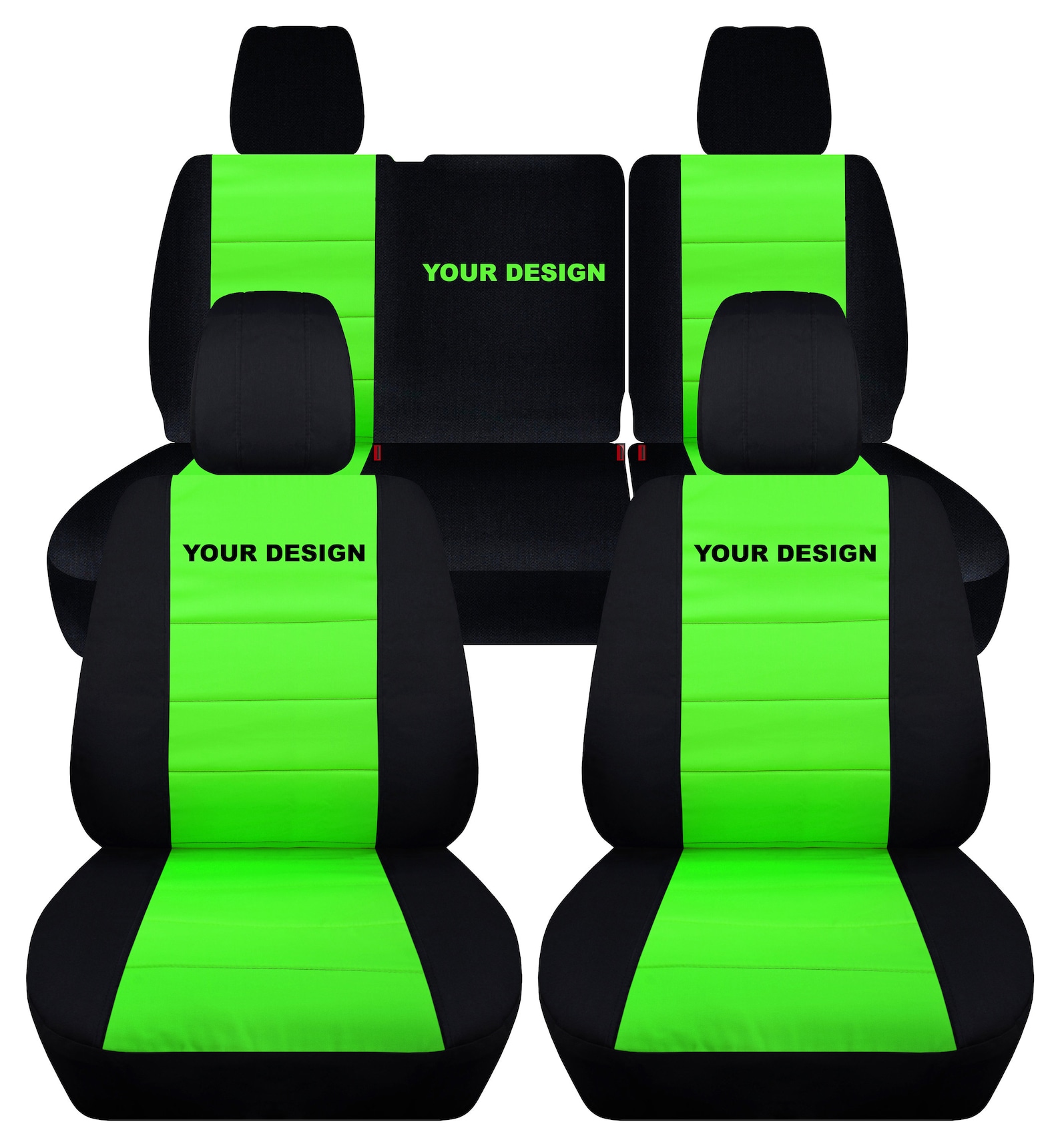 Fit 20182021 Jeep Wrangler Jl Complete Seat Cover Set Made Etsy