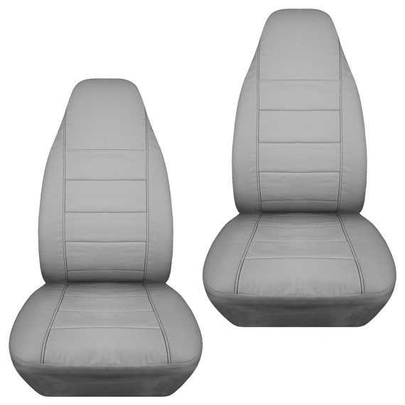 Braun Tan Streifen Auto Sitzbezüge Paar, 2 Vorne Sitzbezüge, Auto