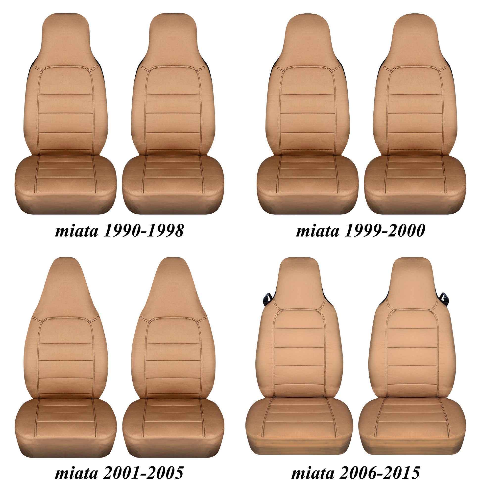 Mazda MX5 Diamond patterned seat set