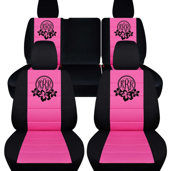 Racing Seat Covers New Pink (Set of 2)