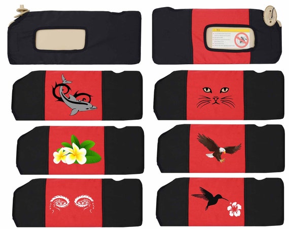 CAR SUN VISOR Cover Covers for 2000 Cadillac Escalade . Made by