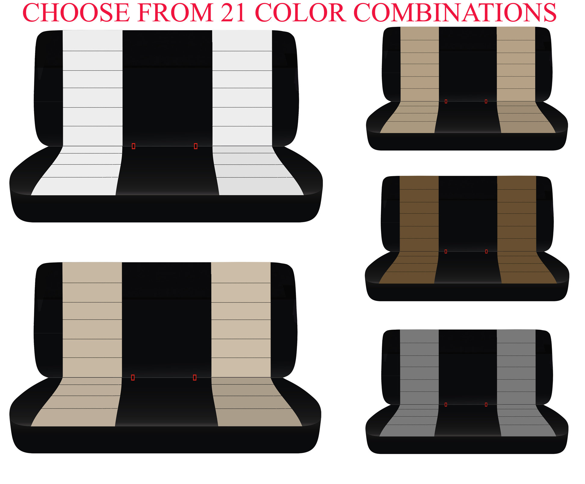 Lavender Pattern Print Design LV06 Universal Fit Car Seat Covers