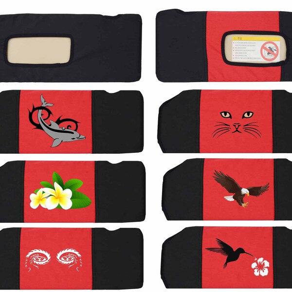 Sun Visor Decal Etsy