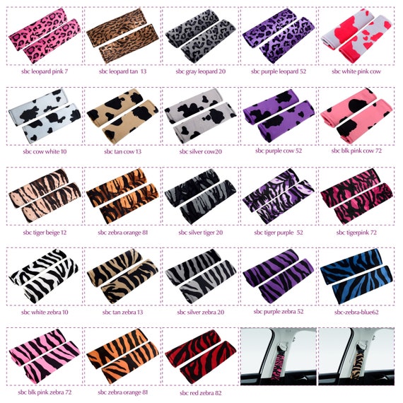 Animal seat outlet belt covers
