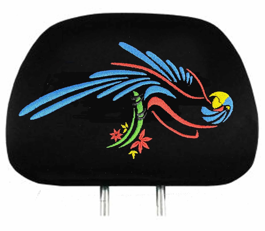 Car or Truck Headrest Covers set of Two With a Choice of Colors and a