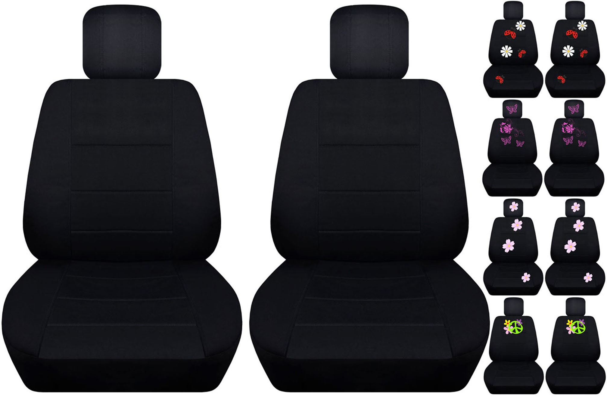 DTGPRO Auto Sitzbezug Set passend für Passat CC B6 B5 B8 VW Polo Golf 4 5 6  7 MK4 Tiguan 2018 Camry passend für Autositzbezüge Pink Deluxe Edition :  : Auto & Motorrad