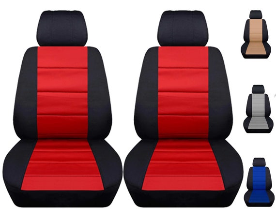 Fit: Honda Civic front Seats Only Made by Designcovers in Black