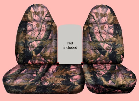 Fit 97 03 F150 40 60 Front No Console Made By Designcovers In Pink Tree Camo