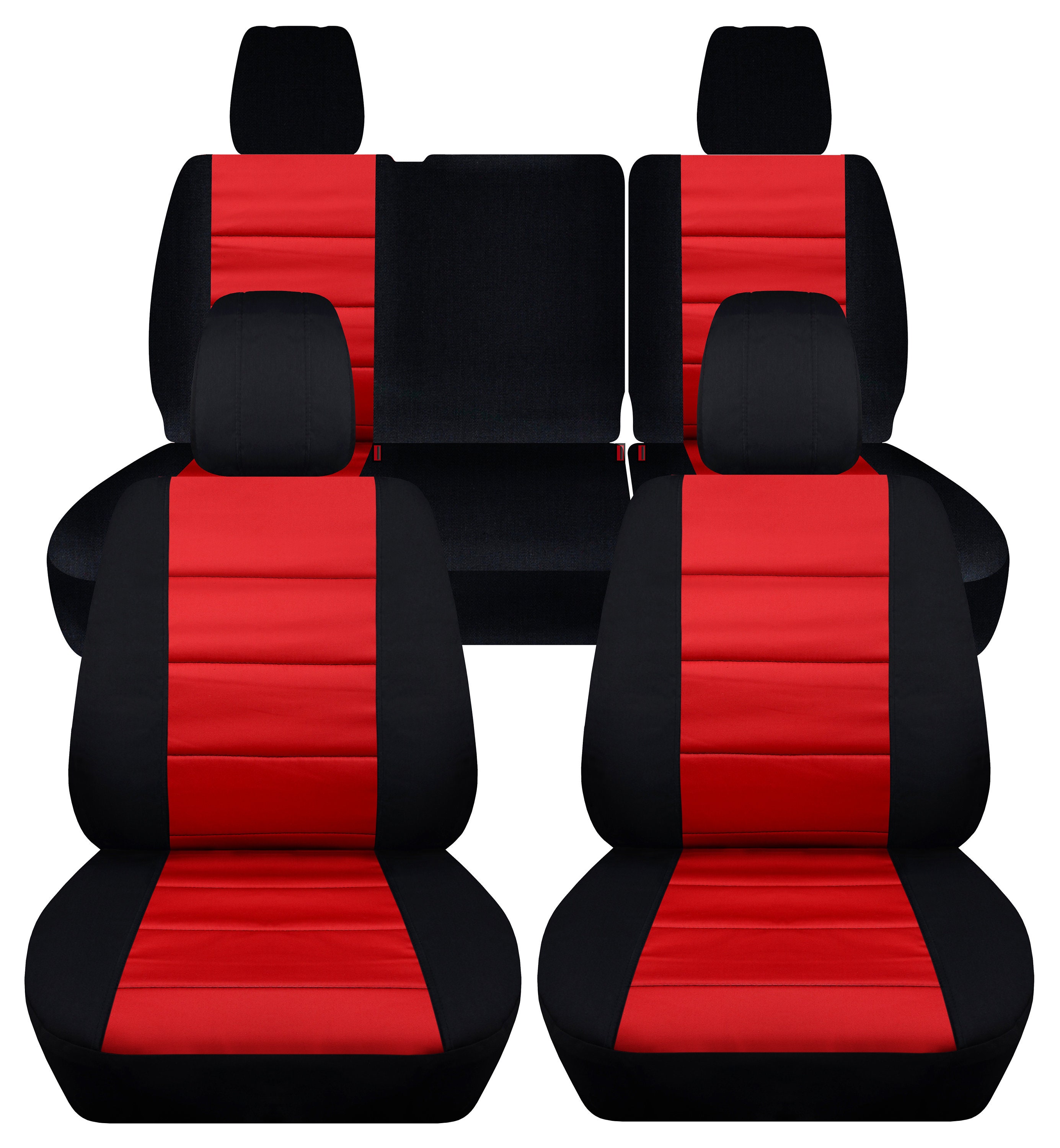 Rugged Ridge Neoprene Custom-Fit Seat Covers Combo For 91-95 Jeep Wrangler  YJ 