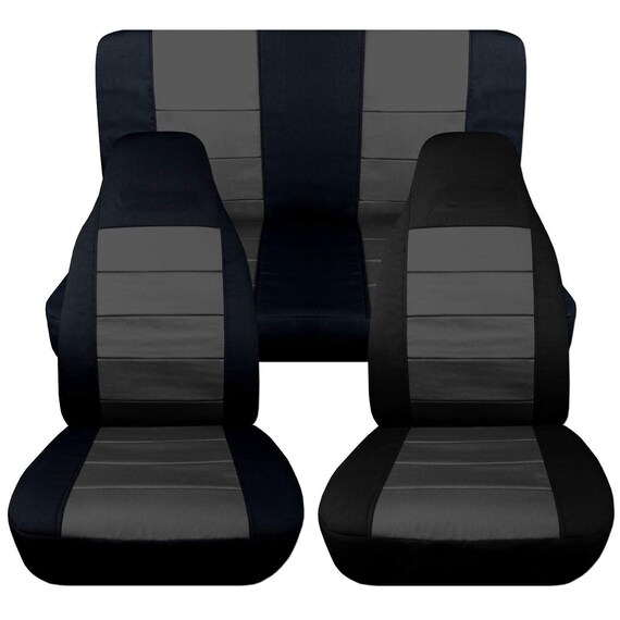 Fit 97 02 Jeep Wrangler Tj Complete Seat Cover Set Made By Fit 97 02 Jeep Wrangler Tj Complete