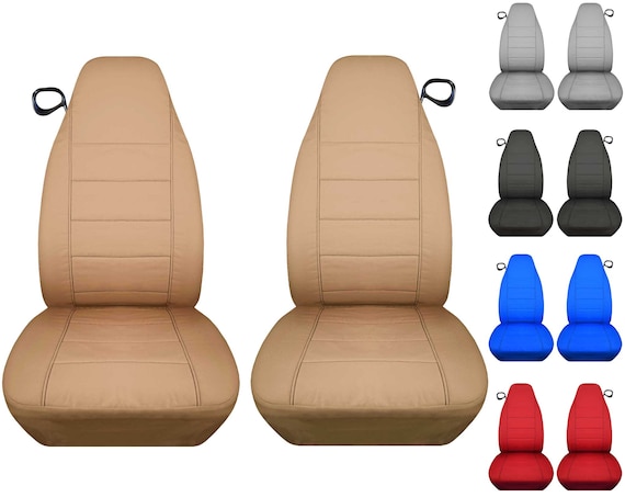 Cubre asiento de auto de color sólido (22 colores), Blanco