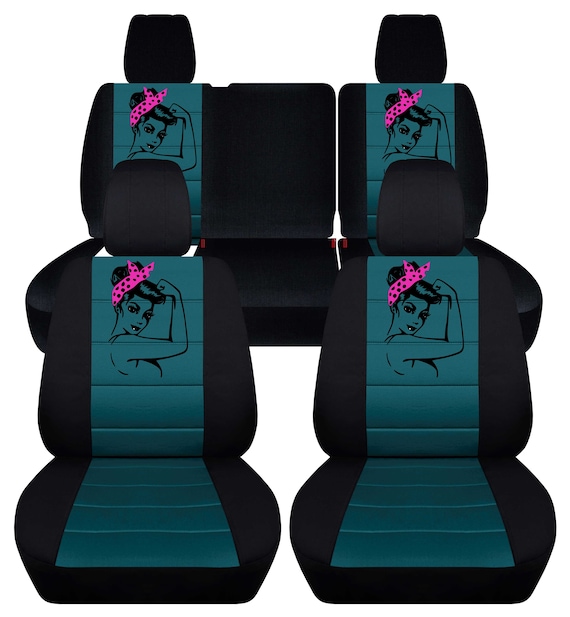 Buy Fit 18 21 Jeep Wrangler JL complete Seat Cover Set Made by