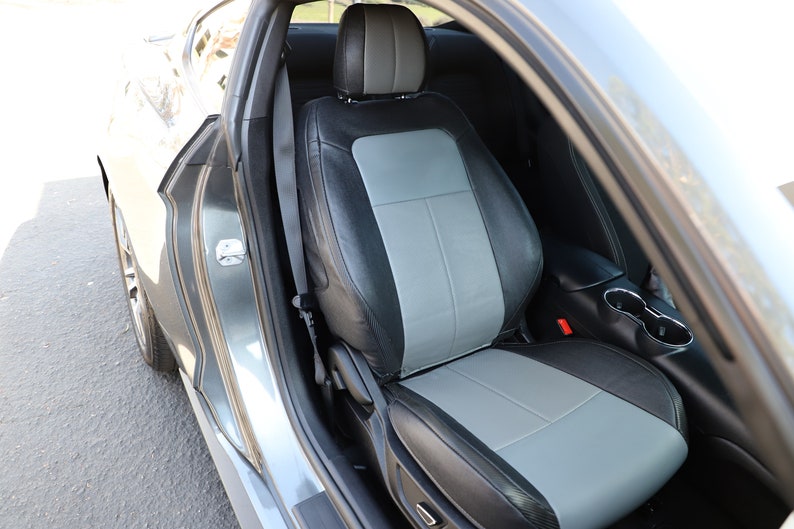Custom Tailored Front Seat Covers In Leatherette Made To Fit - Car Seat Covers For 2018 Mustang Custom Tailored Front Seat Covers In Leatherette Made To Fit - Car Seat Covers For 2018 Mustang