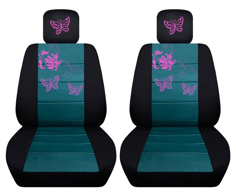 Fit Kia Soul front Seats Only Made by Designcovers in Black Etsy