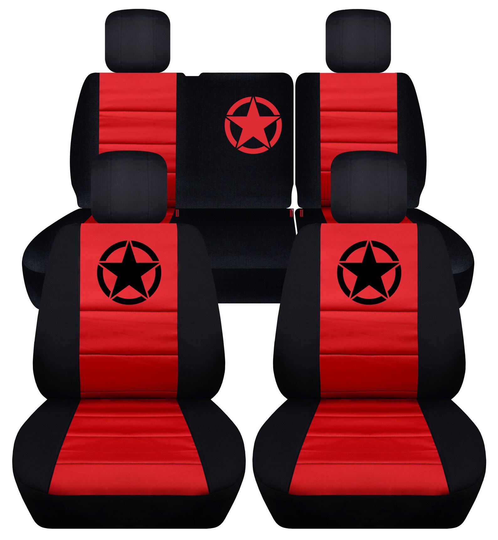 Fits 1821 Jeep GLADIATOR complete Seat Cover Set Made by Etsy