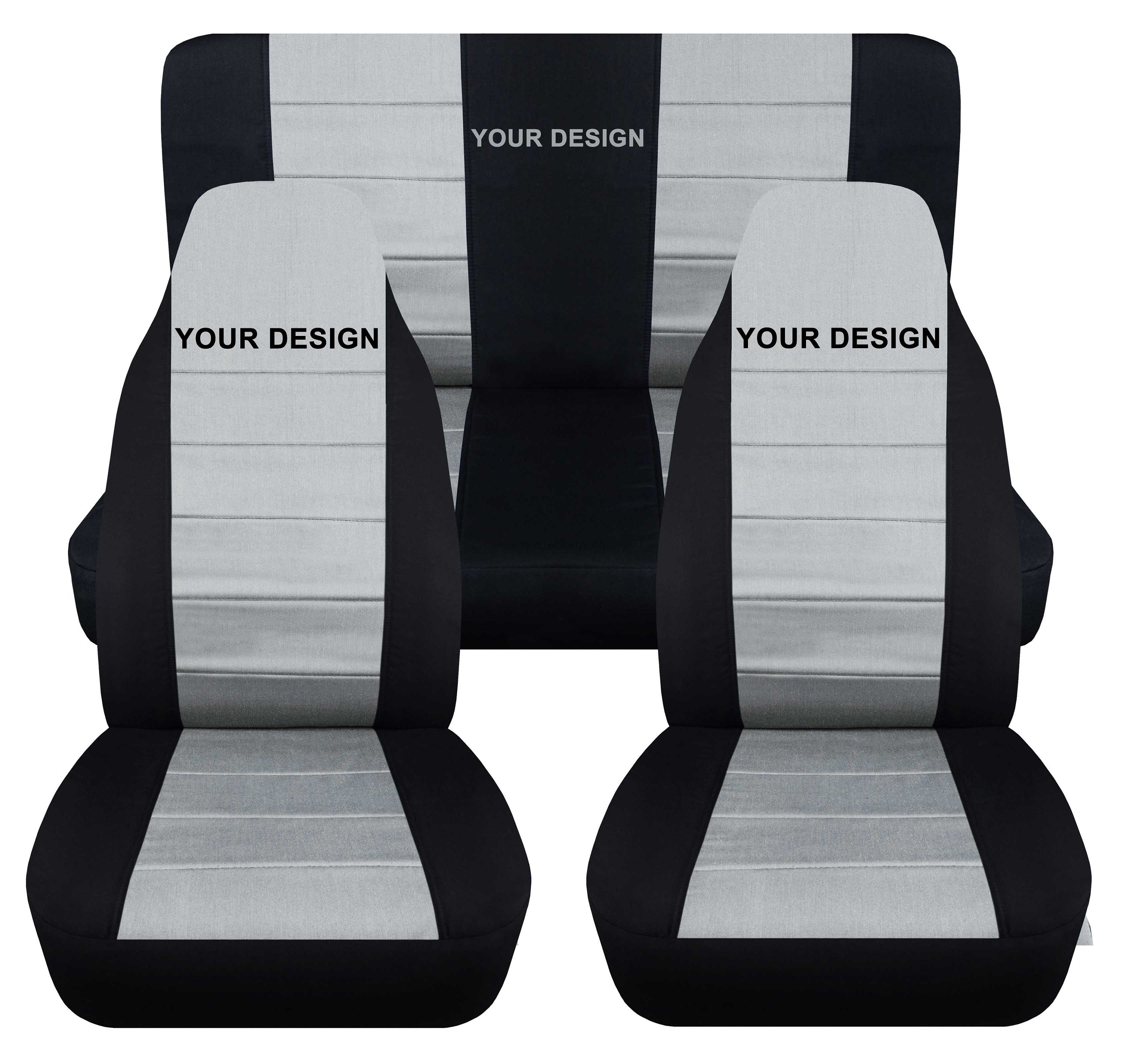 Fit: 87-95 Jeep Wrangler YJ complete Seat Cover Set Made by - Etsy