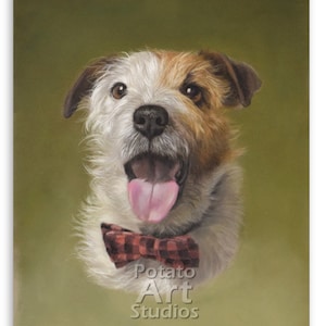Custom 12x16 inch pet portrait / dog portrait / animal portrait / pastel pencil drawing / handmade original art