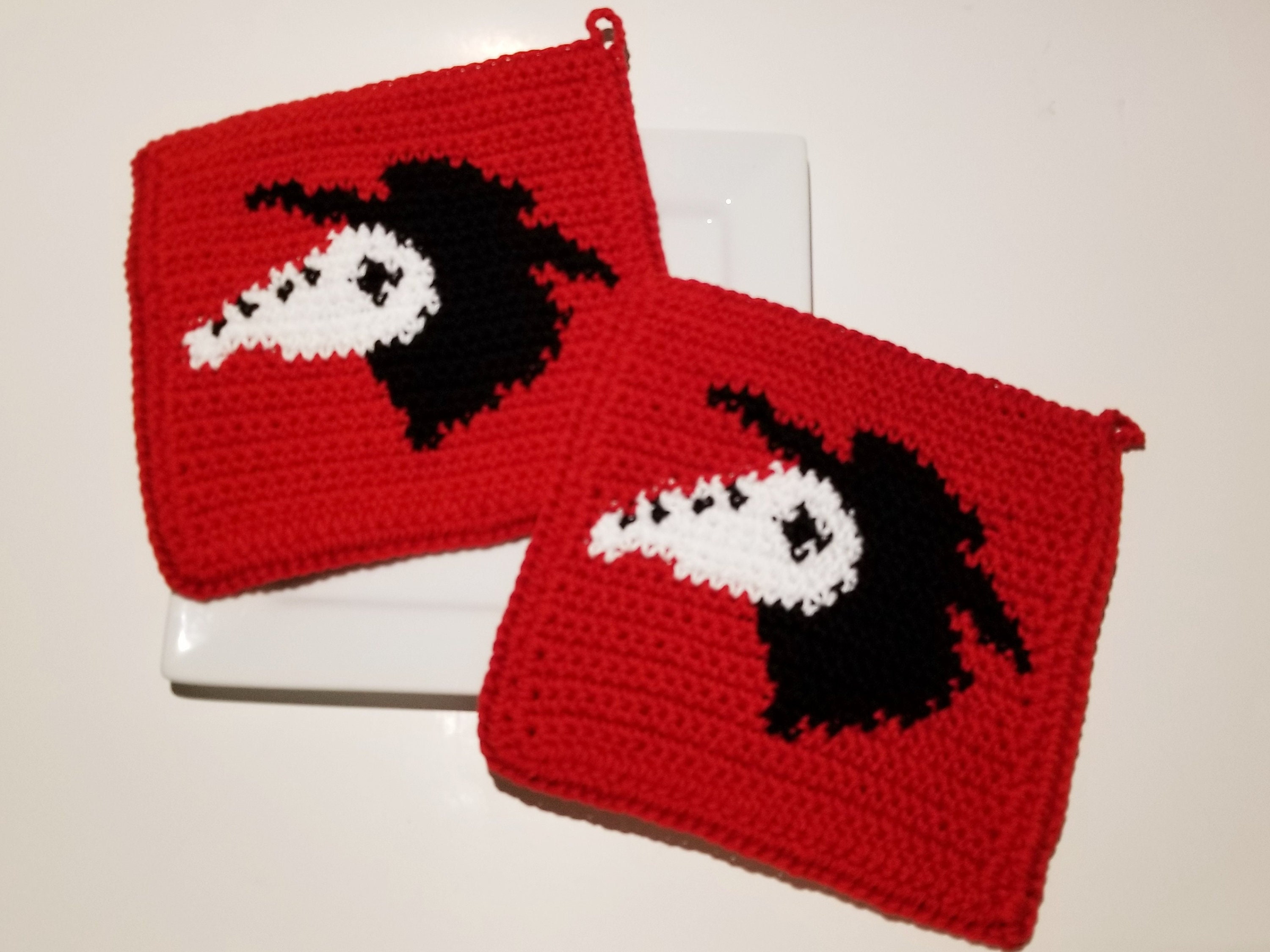 Plague Mask Potholder Pattern