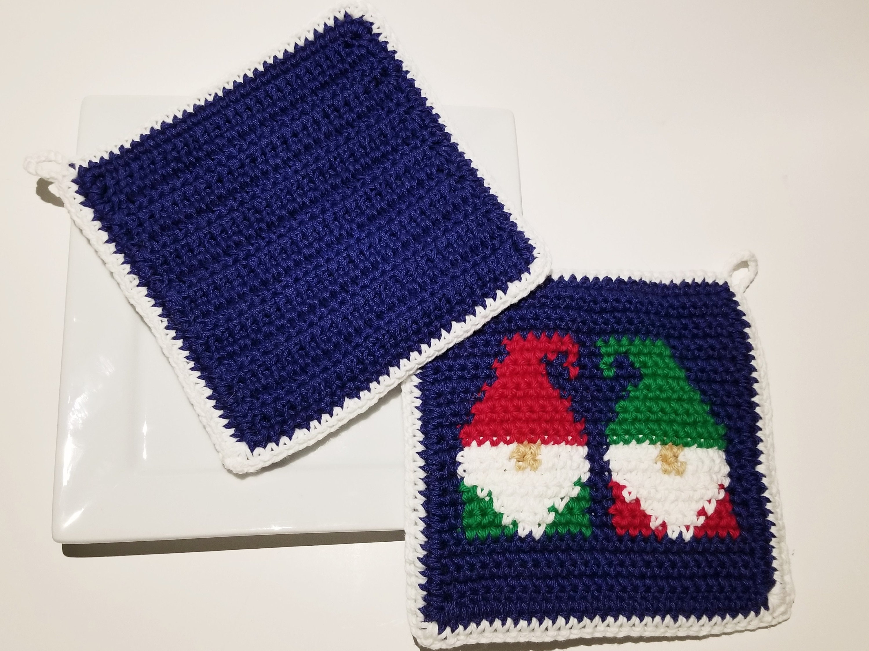 Crochet Pot Holders … 2 Free Crochet Potholder Patterns - Petals to Picots