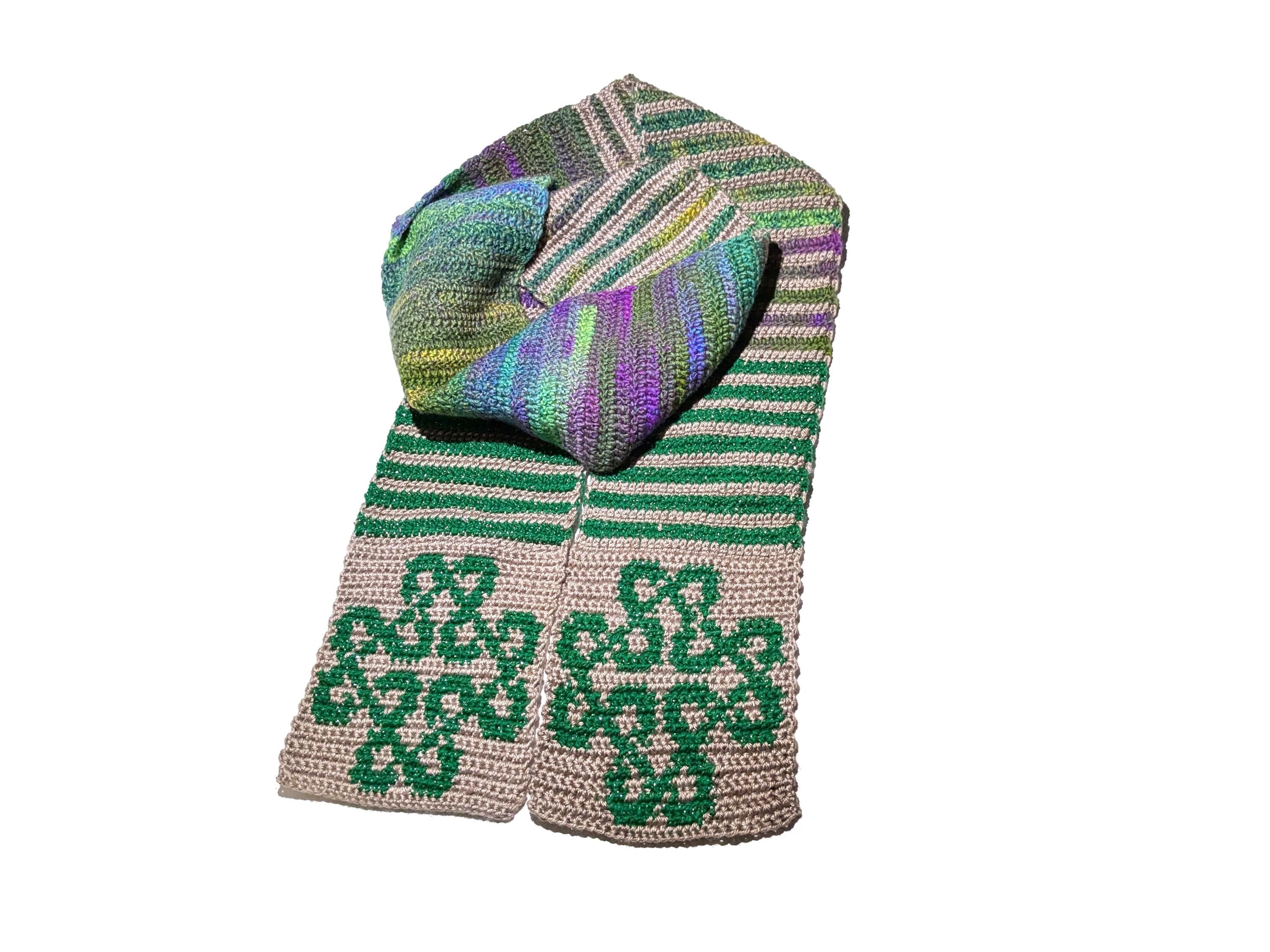 30 Crochet Scarf Ideas: Stylish Patterns for Skinny, Chunky, Cowl, and Wrap Looks 27 Celtic Knot Scarf Pattern
