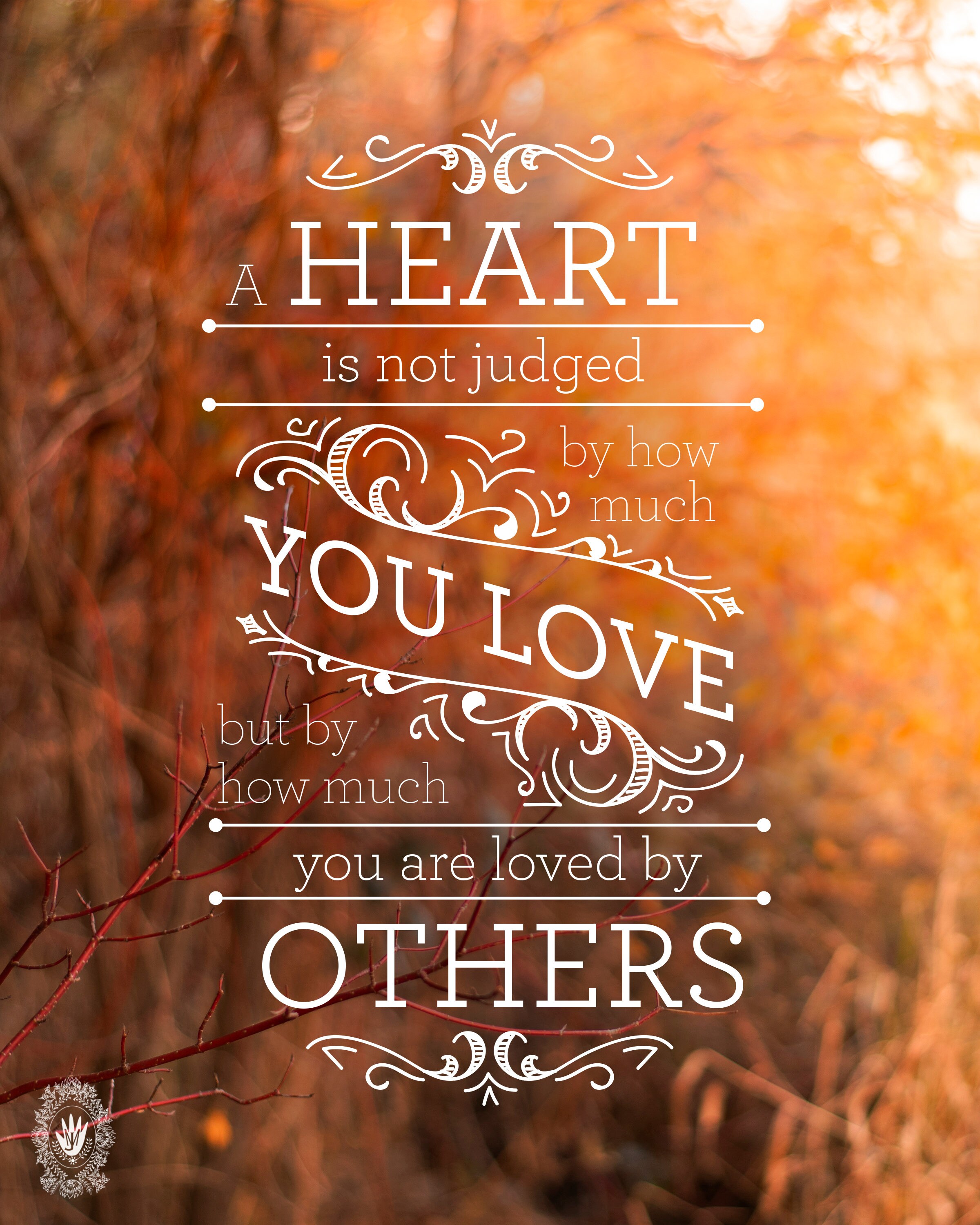 A Heart is Not Judged by How Much You Love Print - Etsy