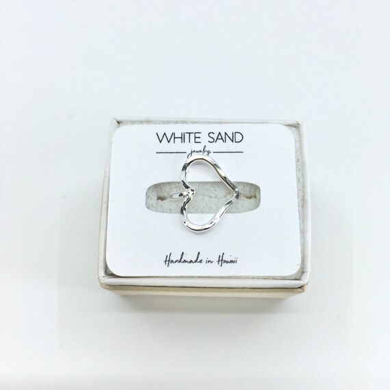 Sideways heart ring clearance