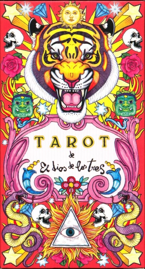 The Three God Tarot Deck Psychedelic Tarot de Marseille Etsy