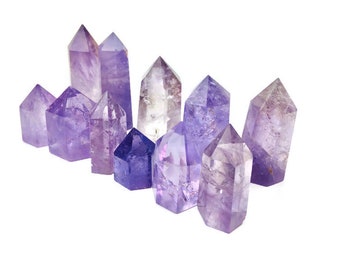 Amethyst Crystal Tower (1) One Mini Purple Amethyst Point