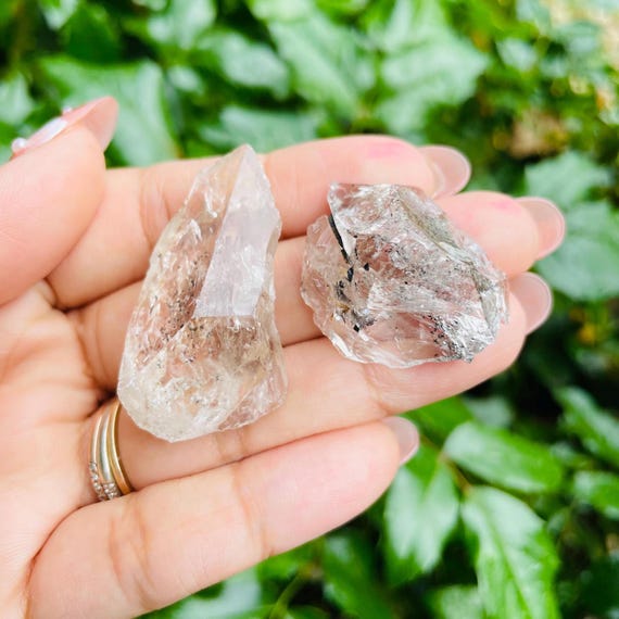 ハーキマーダイヤモンドクォーツクリスタル：ニューヨーク州